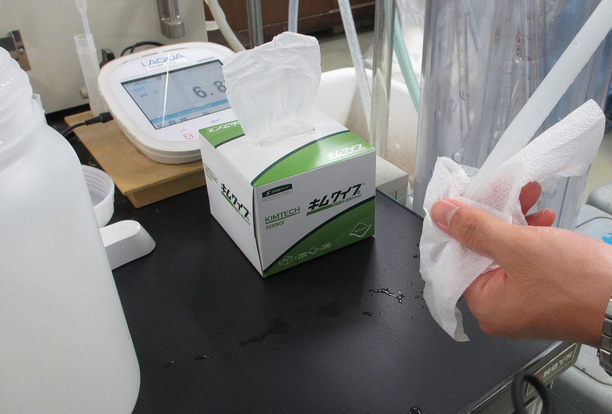 Amazon | 【ケース販売】 クレシア キムワイプ S-250 リントガード 250